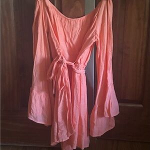 Elegant Pink Women's Dress